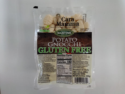Cara Mamma Potato Gnocchi Gluten Free, 17.6 oz (500g)