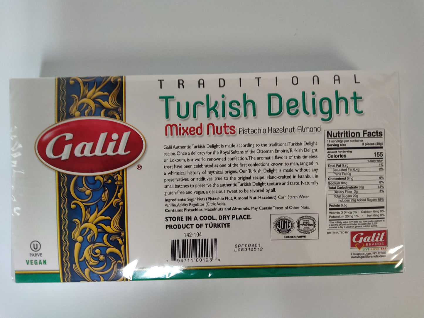 Galil Mixed Nuts 454g Tray