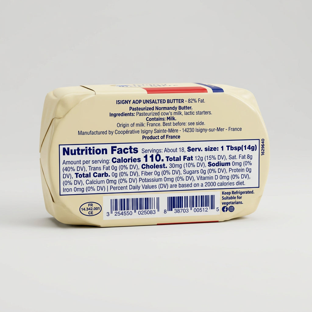 Isigny Ste Mere Unsalted Butter