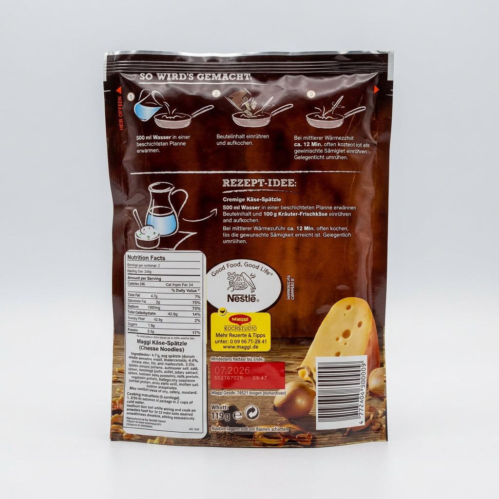 Maggi Wirtshaus Kasespaetzle, 119 g
