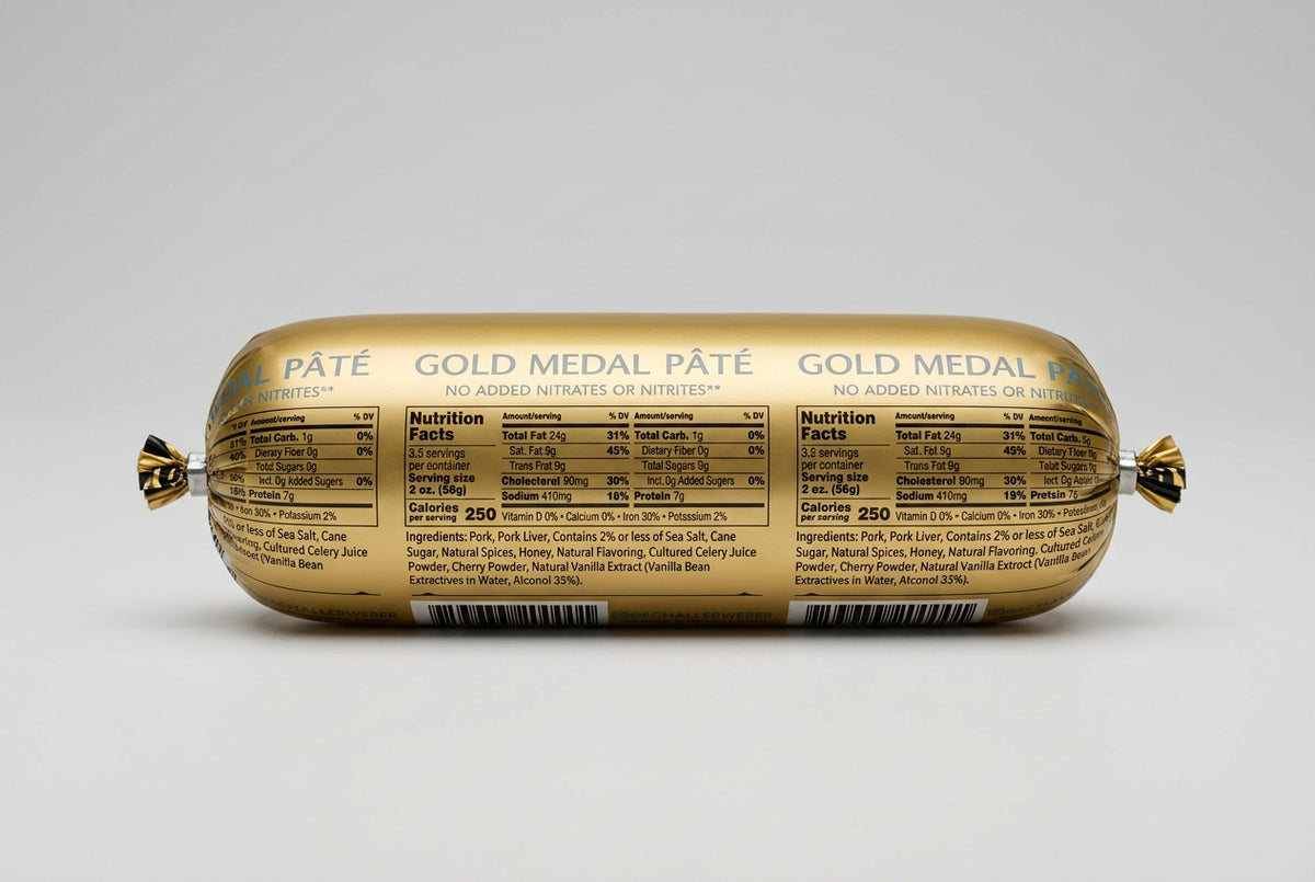 Schaller and Weber Gold Medal Pate