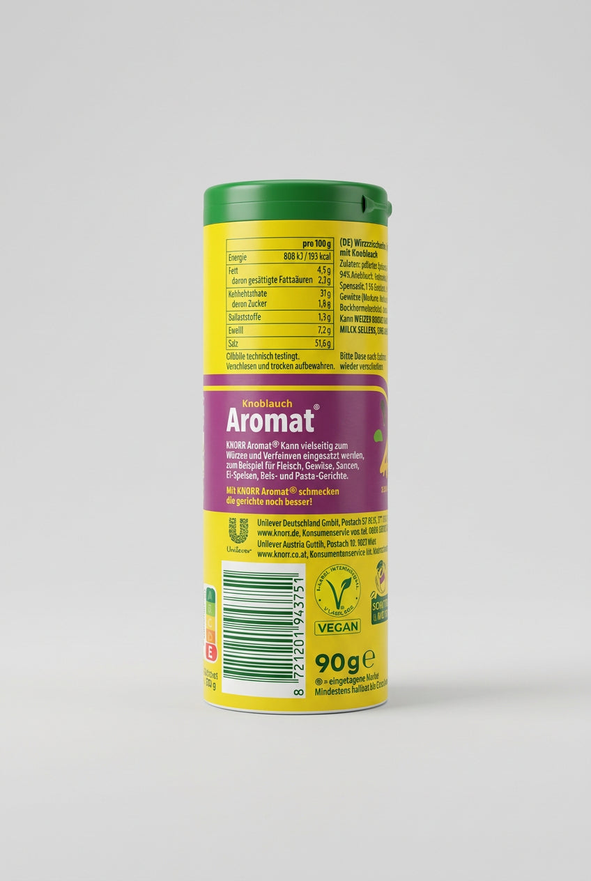 Knorr Aromat Knoblauch Garlic Seasoning, 3.17 oz (90g)