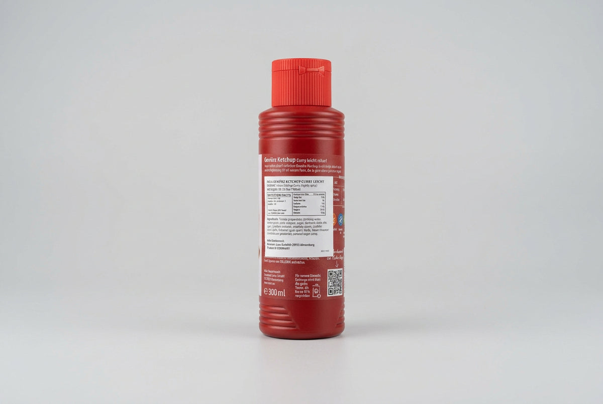 Hela Hot Curry Ketchup / Curry Gewürz Ketchup Scharf, 300 ml