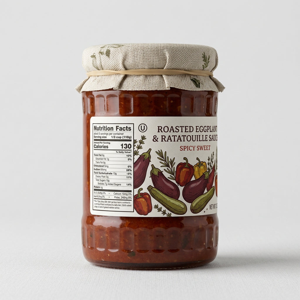 Ika's Garden Eggplant Ratatouille, 18.7 oz (530g)