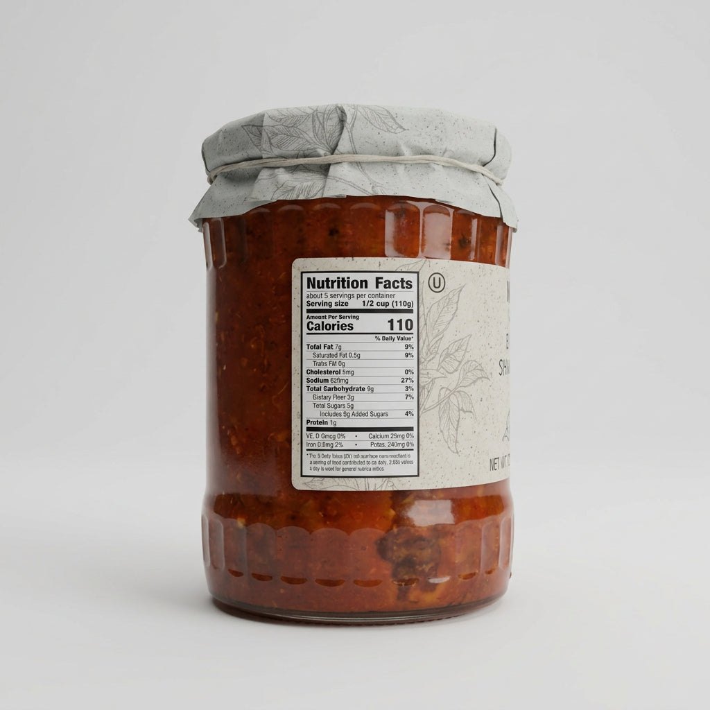 Ika's Garden Eggplant Shakshuka, 18.7 oz (530g)