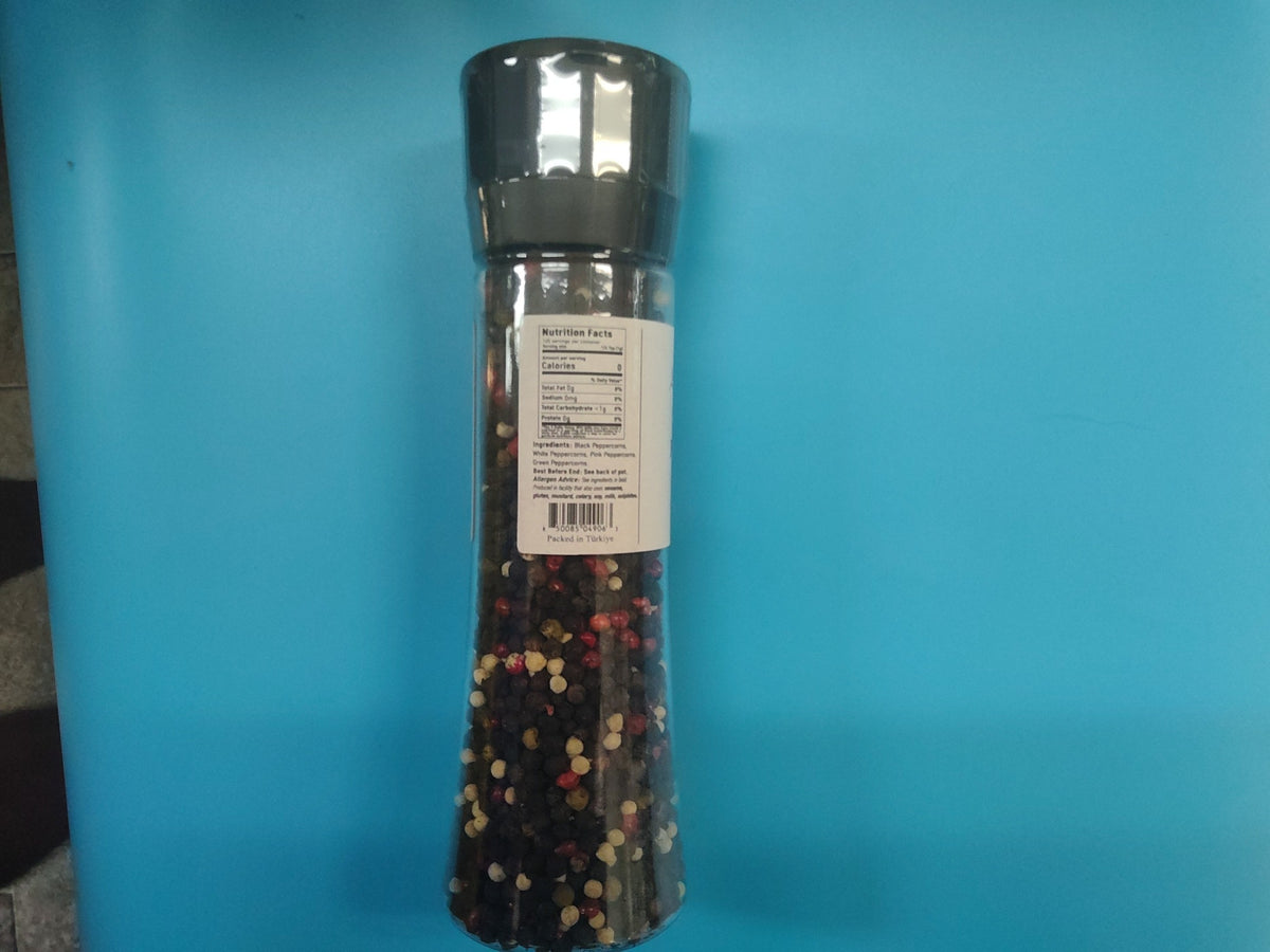 Ika's Garden Rainbow Peppercorns, 5.82 oz (165g) — back