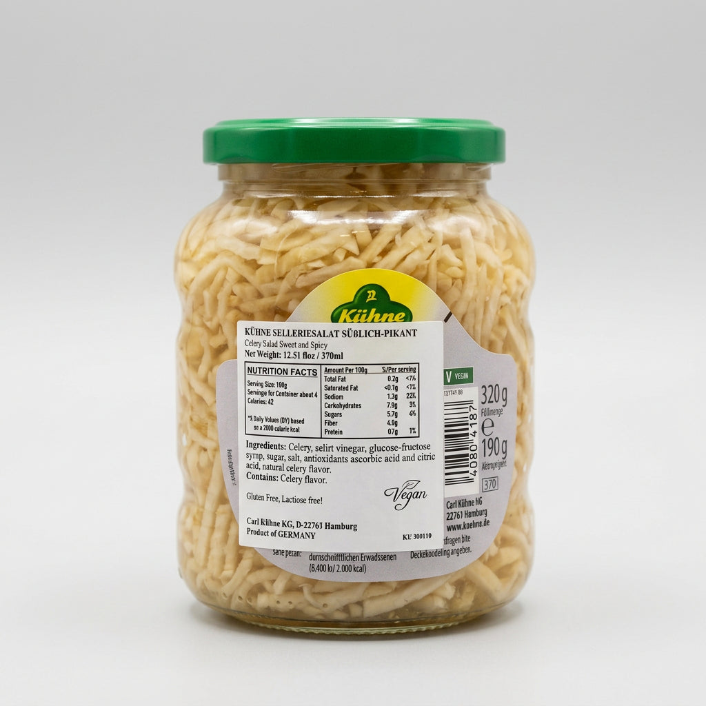 Kühne Celeriac Salad / Selleriesalat, 370 ml