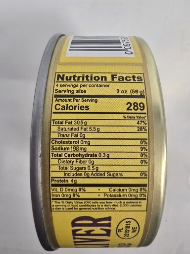 Wild Cod Liver in Own Oil – 240g