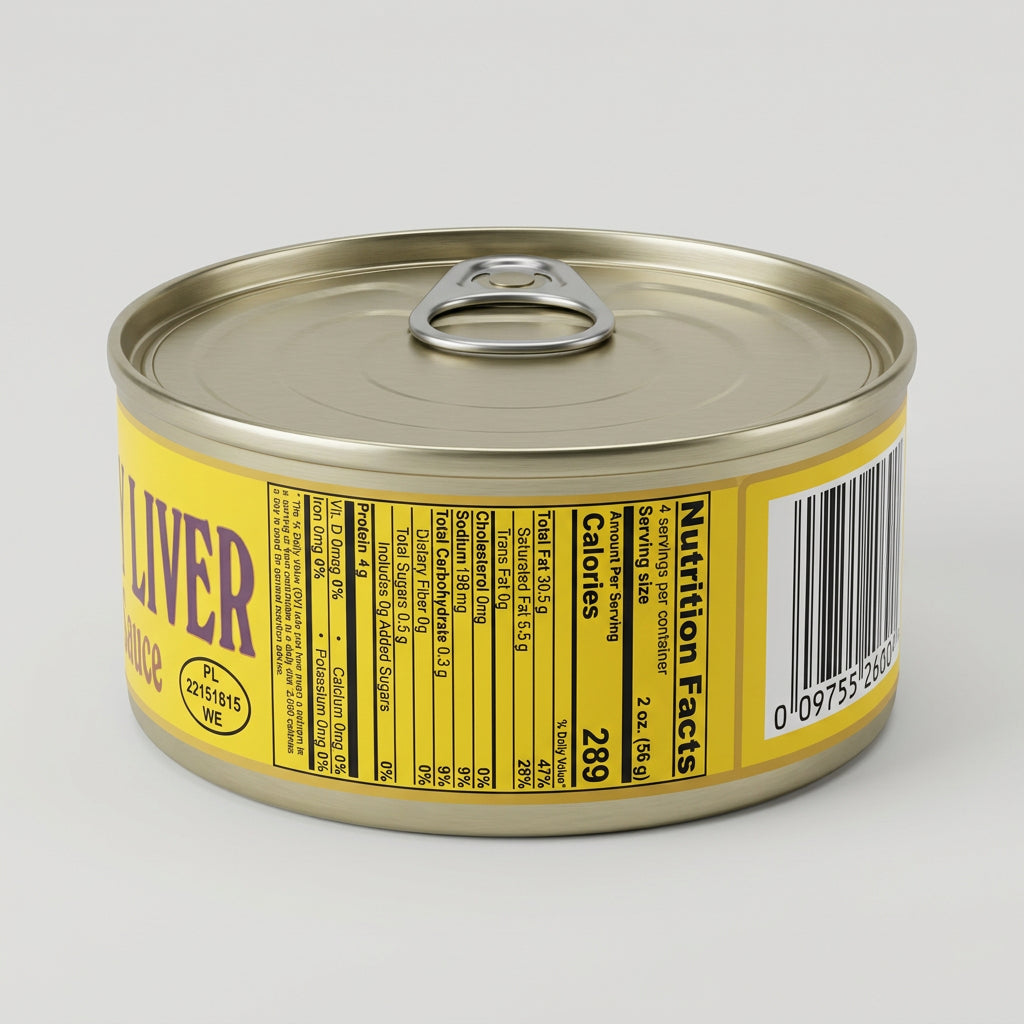 Wild Cod Liver in Own Oil – 240g