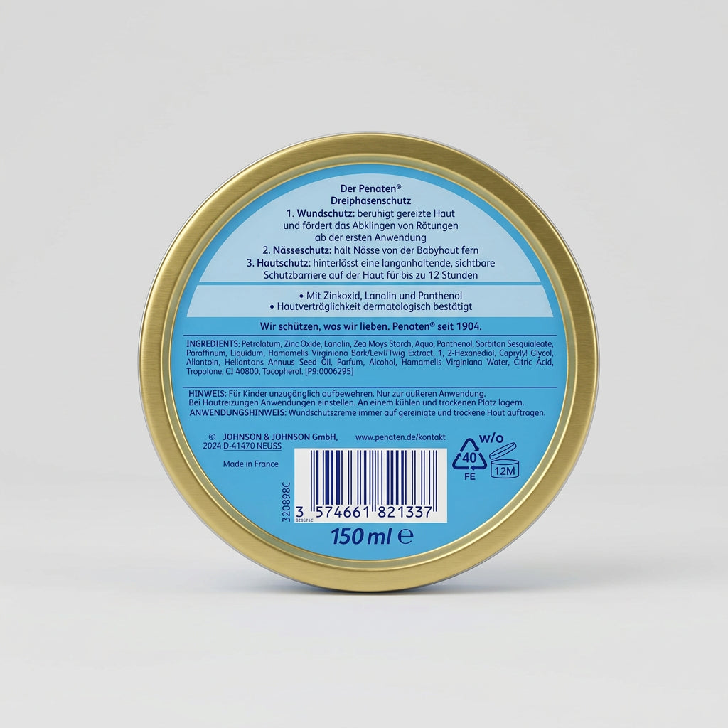 Penaten Creme, 150 ml — back