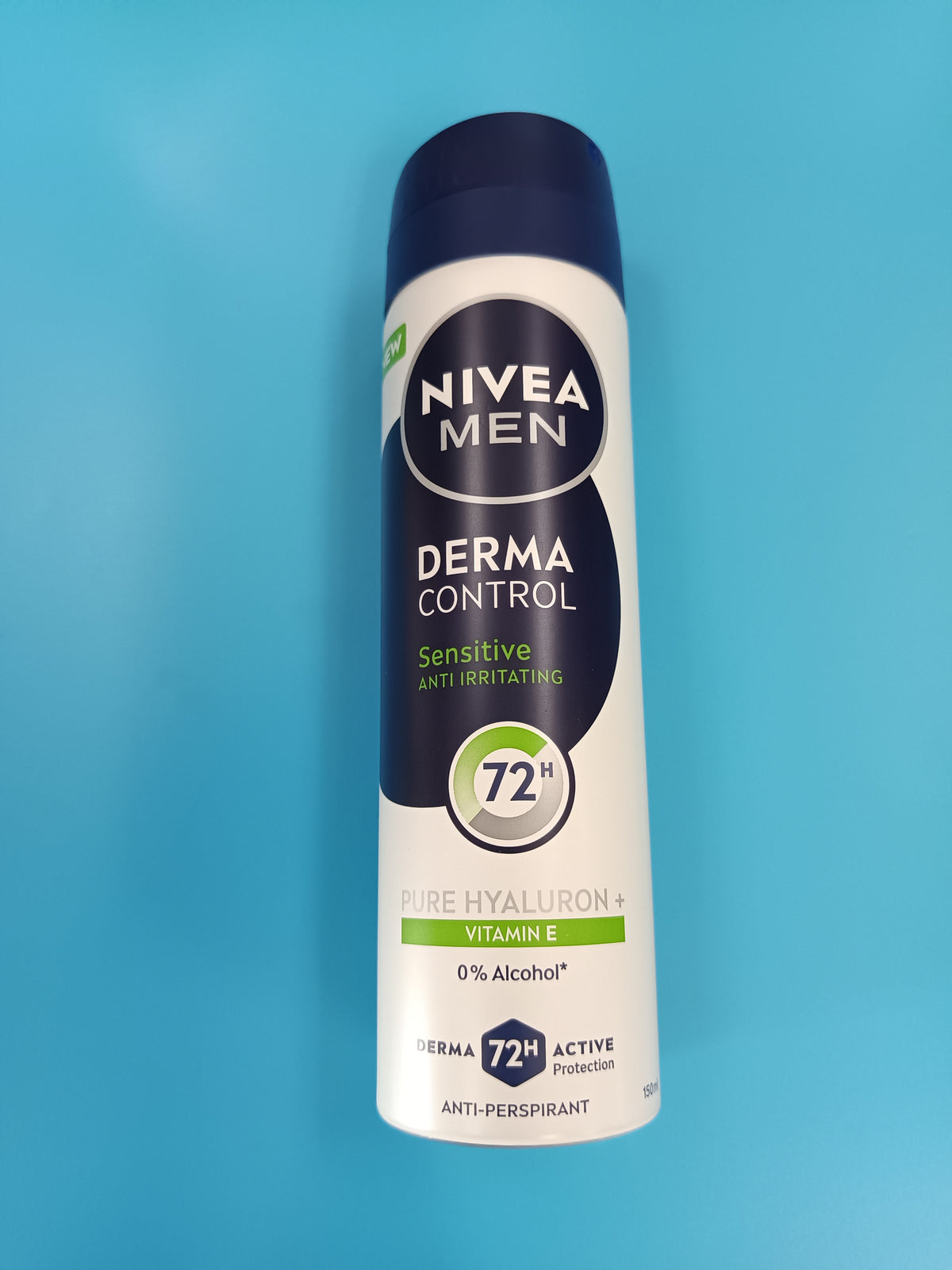Nivea Men Derma Control Sensitive Anti-Perspirant Spray, 150 ml — front