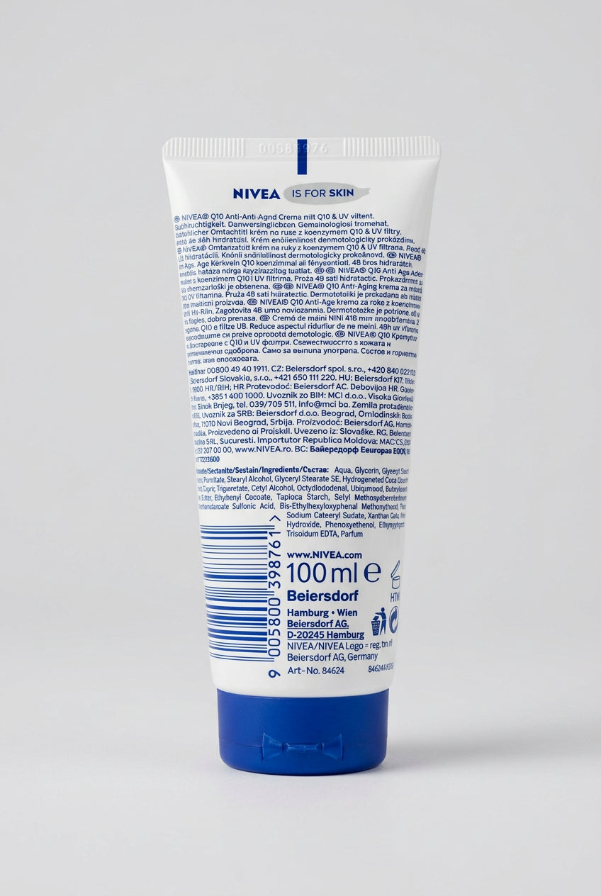 Nivea Q10 Anti-Age Hand Cream, 100 ml