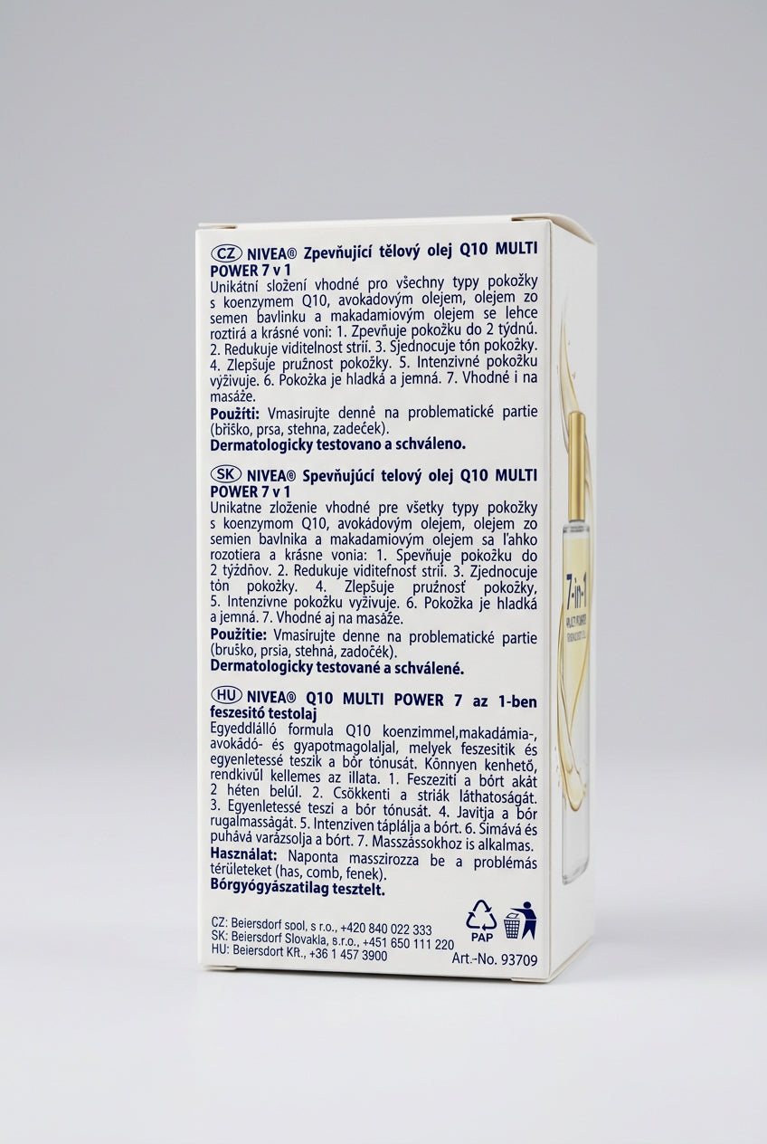 Nivea Q10 Multi Power 7in1 Firming Body Oil, 100 ml