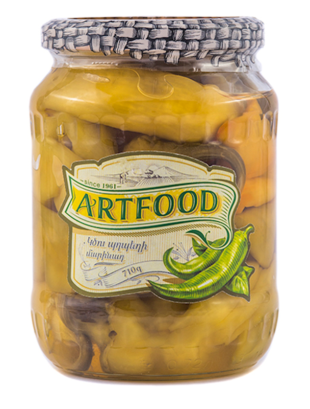 Artfood Pickled Chilli Peppers, 23.3 oz (660g)