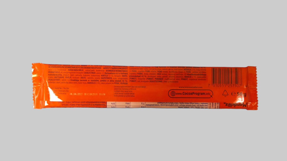 Daim Crunchy Caramel Bar in Milk Chocolate, 1.97 oz (56g)