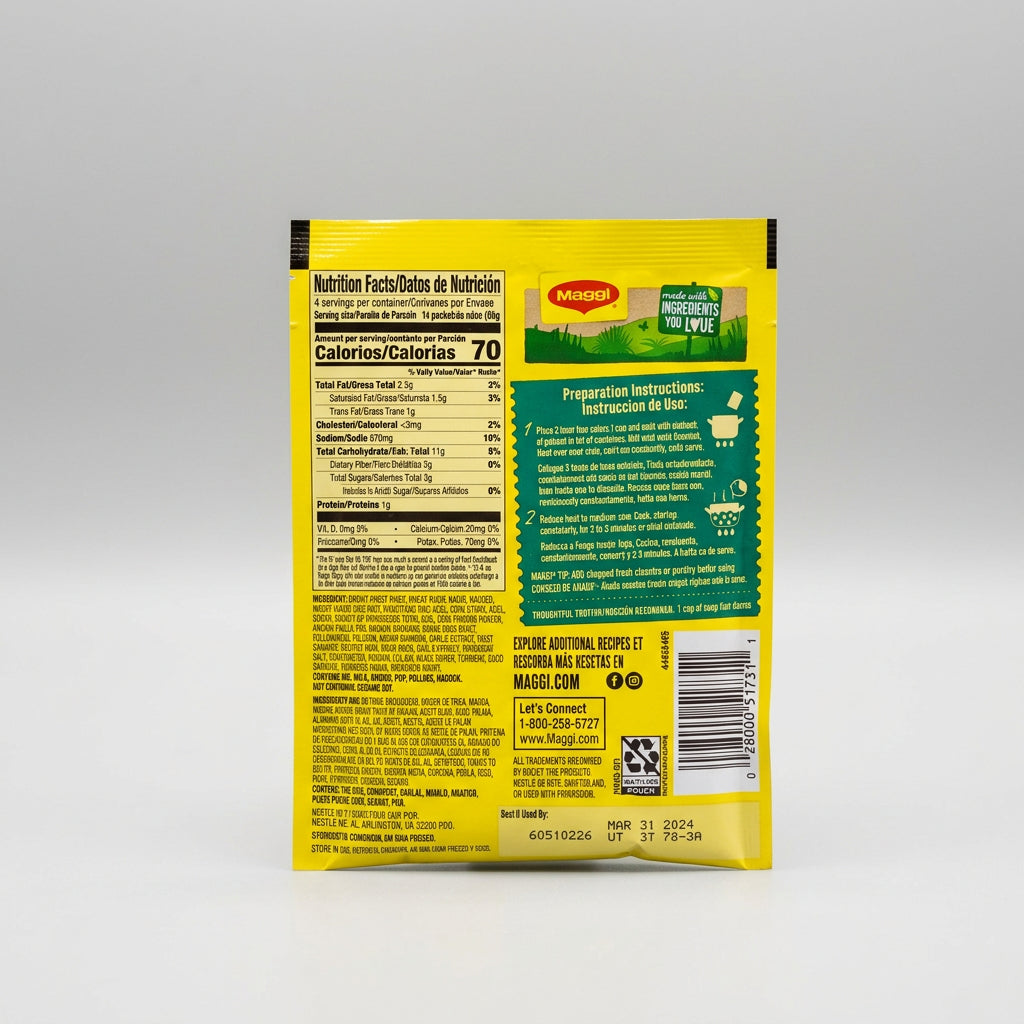 Maggi Creamy Seafood Soup Mix, 2.82 oz (80g)