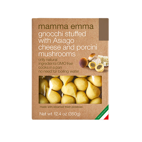 Mamma Emma Gnocchi with Asiago & Porcini DOP, 350g