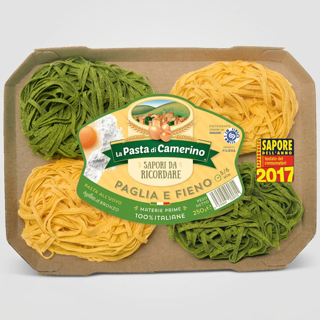 La Pasta di Camerino Paglia e Fieno, 8.8 oz