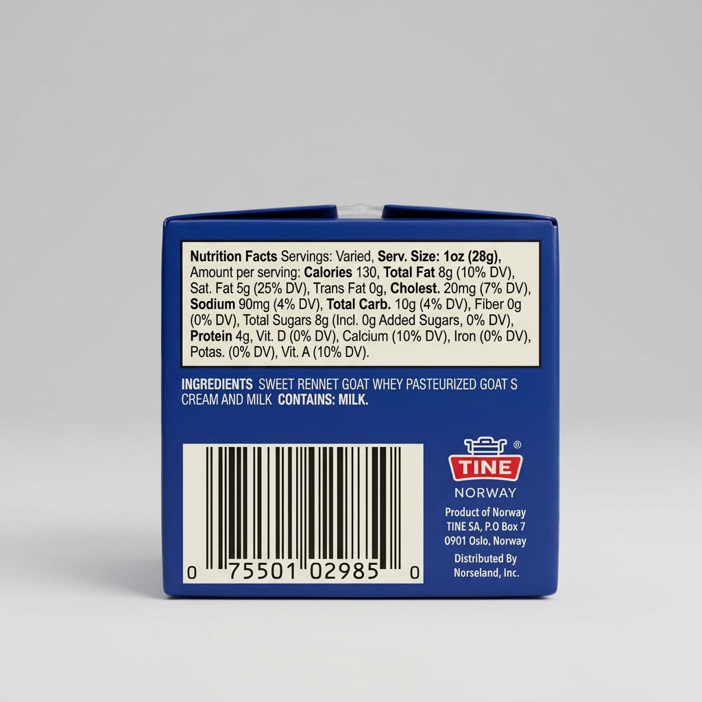 Ski Queen Goat Salty Caramel Cheese, 8.8 oz (250g)