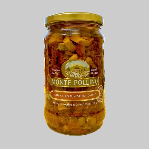 Monte Pollino Marinated Sun-Dried Tomato Salad in Oil, 10.8 oz