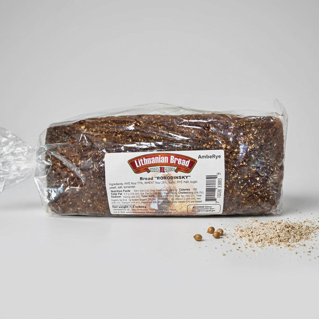 AmbeRye Lithuanian Borodinsky Bread, 1.8 lb (800g)