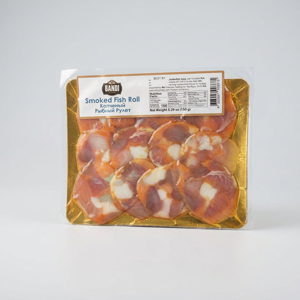 Bandi Foods Smoked Fish Roll, 5.29 oz (150g)