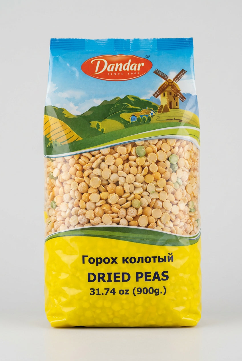 Dandar Dried Split Peas, 31.74 oz (900g)