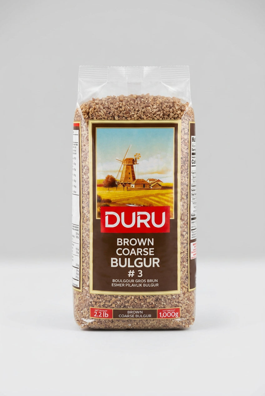 Duru Brown Coarse Bulgur #3, 1kg
