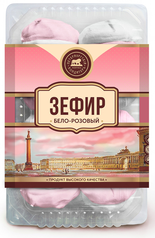 Zefir St. Petersburg Pink and White, 14.8 oz (420g)