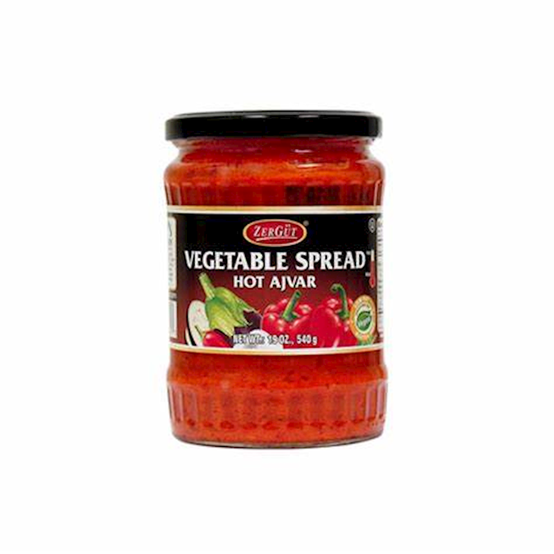 Zer Gut Ajvar Hot, 19 oz (539g)