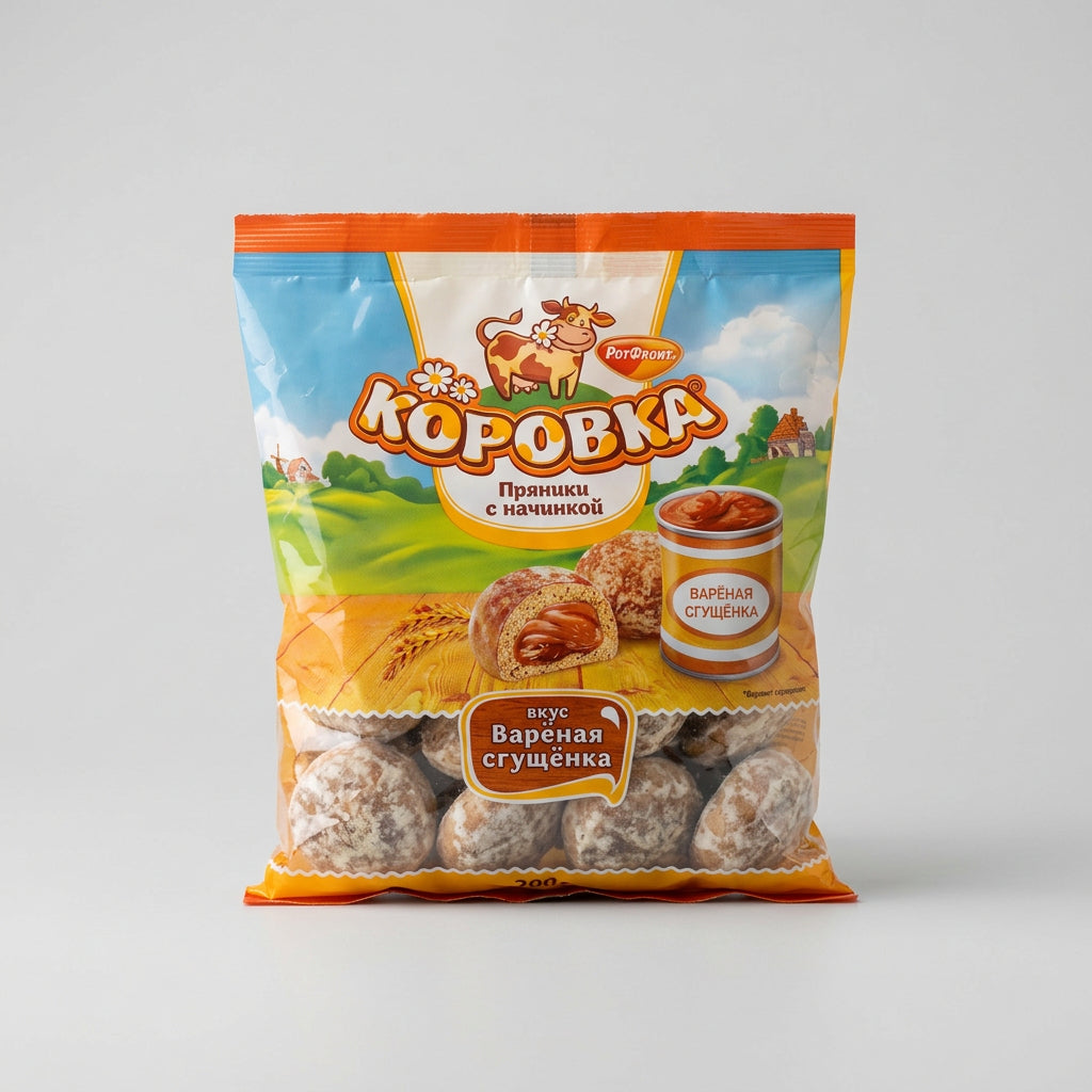 Korovka Pryaniki with Boiled Condensed Milk, 300g