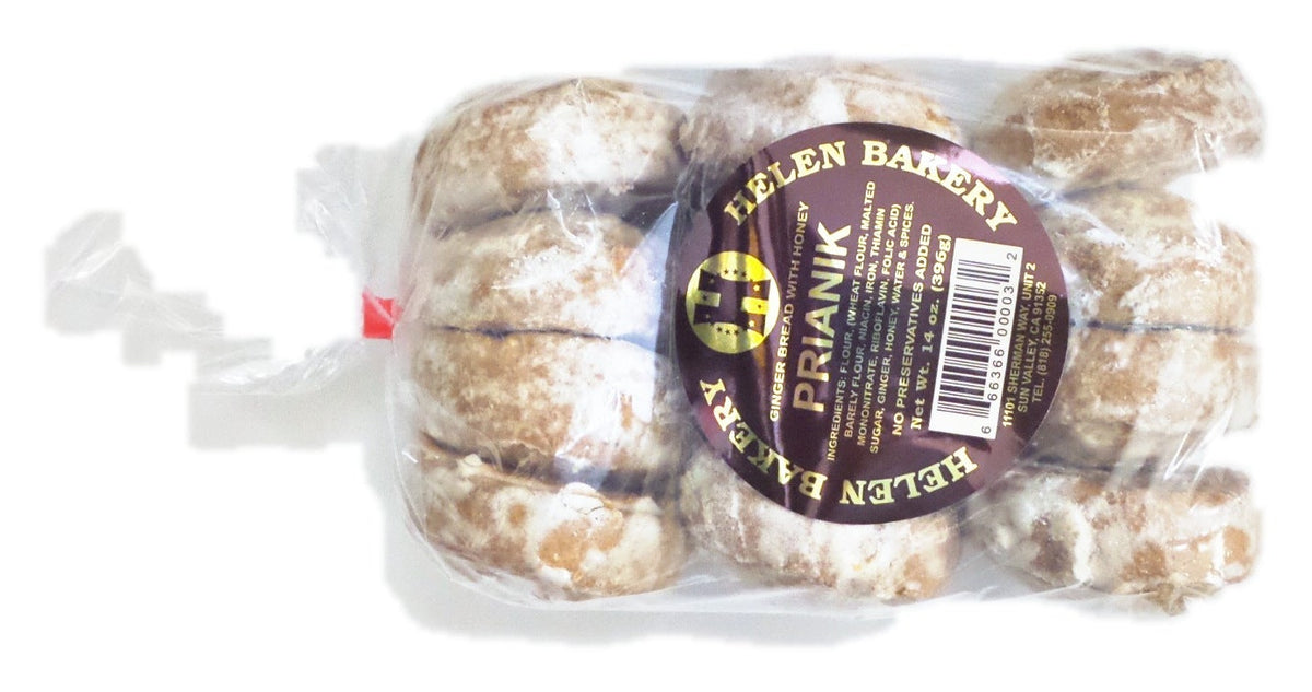 Helen Bakery Prianik Honey Gingerbread, 14 oz (396g)