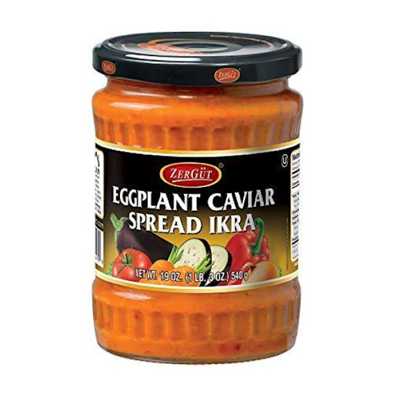 Zer Gut Ikra Eggplant Caviar, 19 oz (539g)
