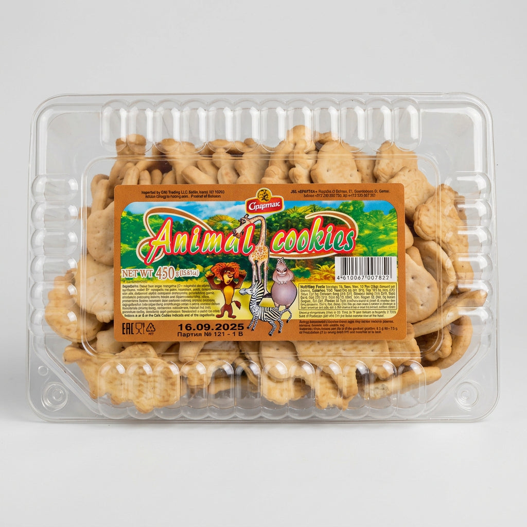 Spartak Animal Cookies, 15.87 oz (450g)