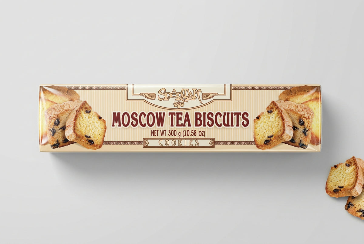Spartak Moscow Tea Biscuits, 10.58 oz (300g)