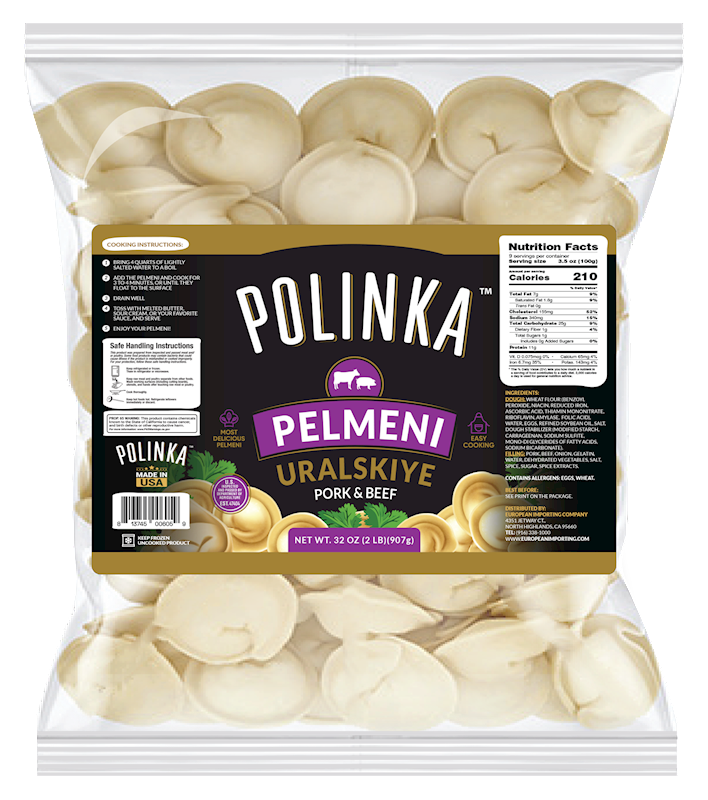 Polinka Uralskiye Pelmeni, 2 lb (907g)