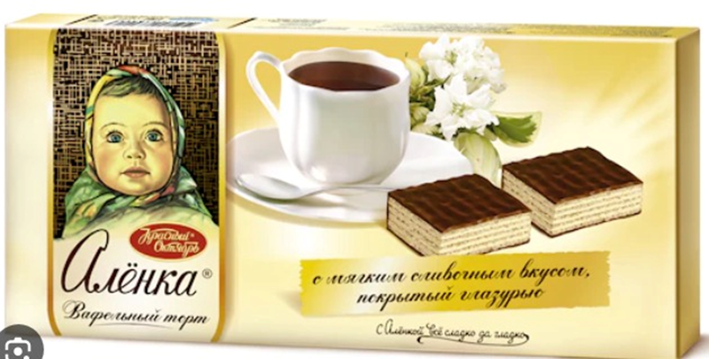 KO Alenka Wafer Cake, 8.8 oz (250g)