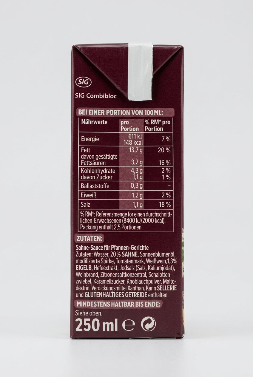 Thomy Les Sauces Pan / Pfannen, 250 ml