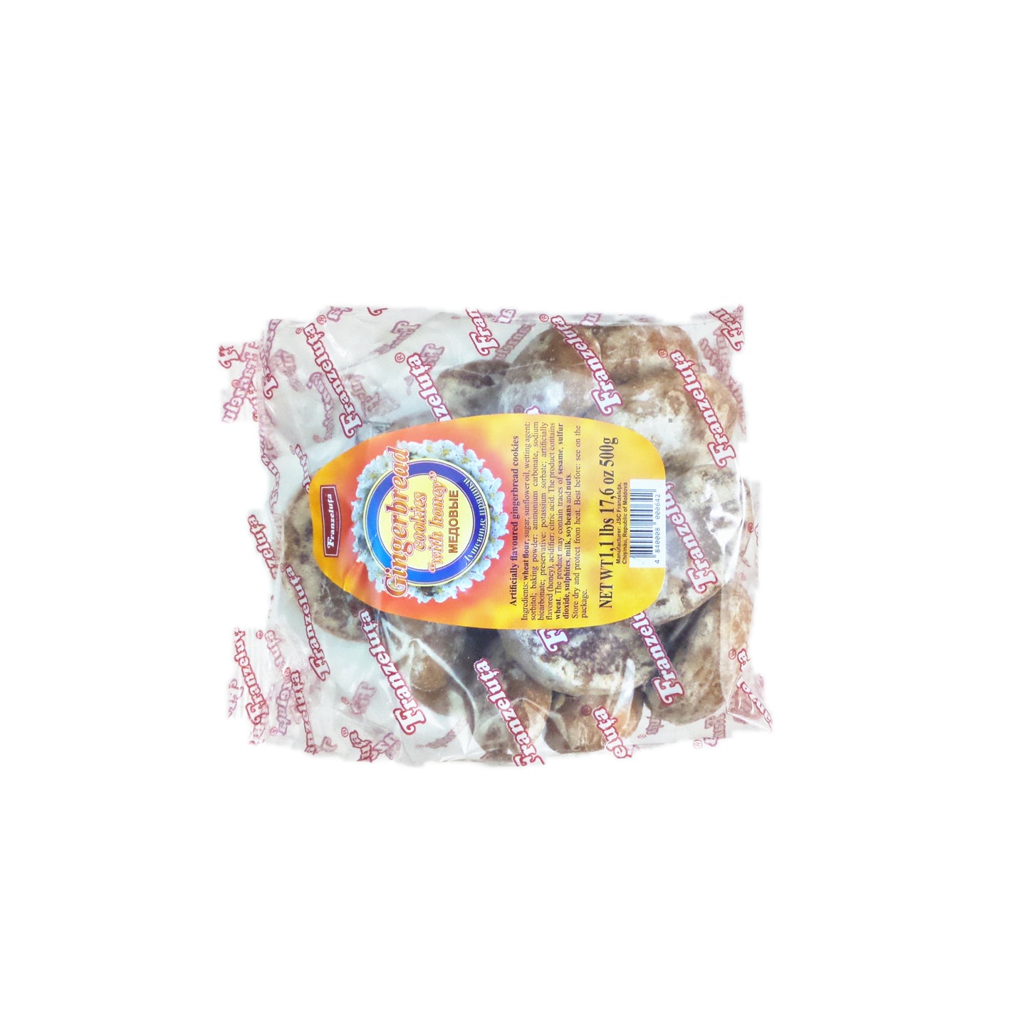 Franzeluta Honey Gingerbread Cookies, 1.1 lb (500g)