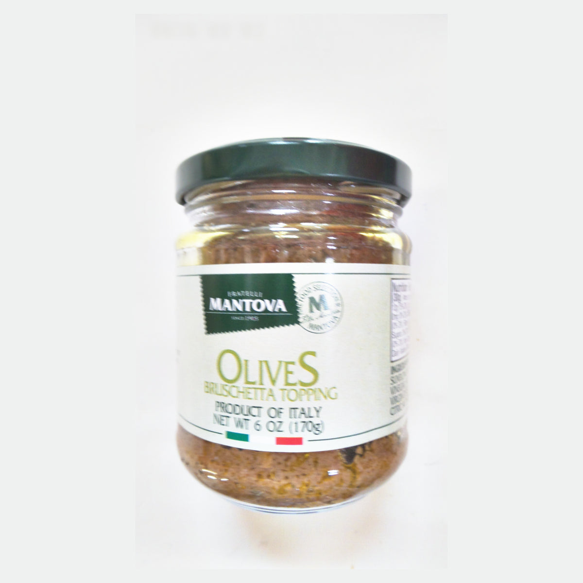 Fratelli Mantova Olives Bruschetta Topping, 6 oz (170g)
