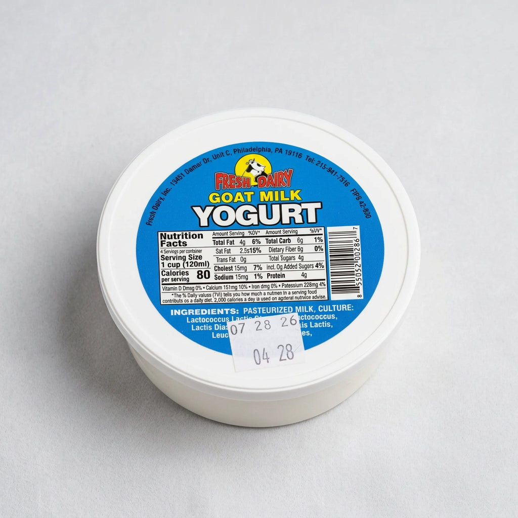 Fresh Dairy Goat Milk Yogurt, 16 oz (454g)