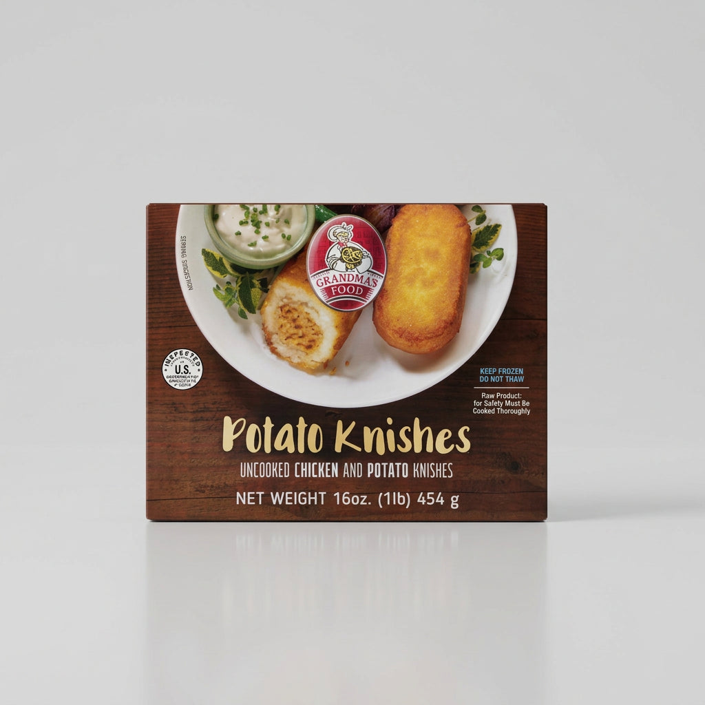 Grandma's Food Potato Knishes, 16 oz (454g)