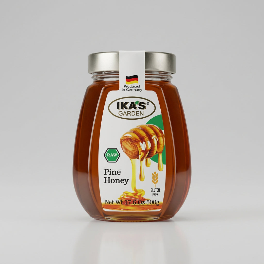 IKA’S Garden Raw Pine Honey (500g)