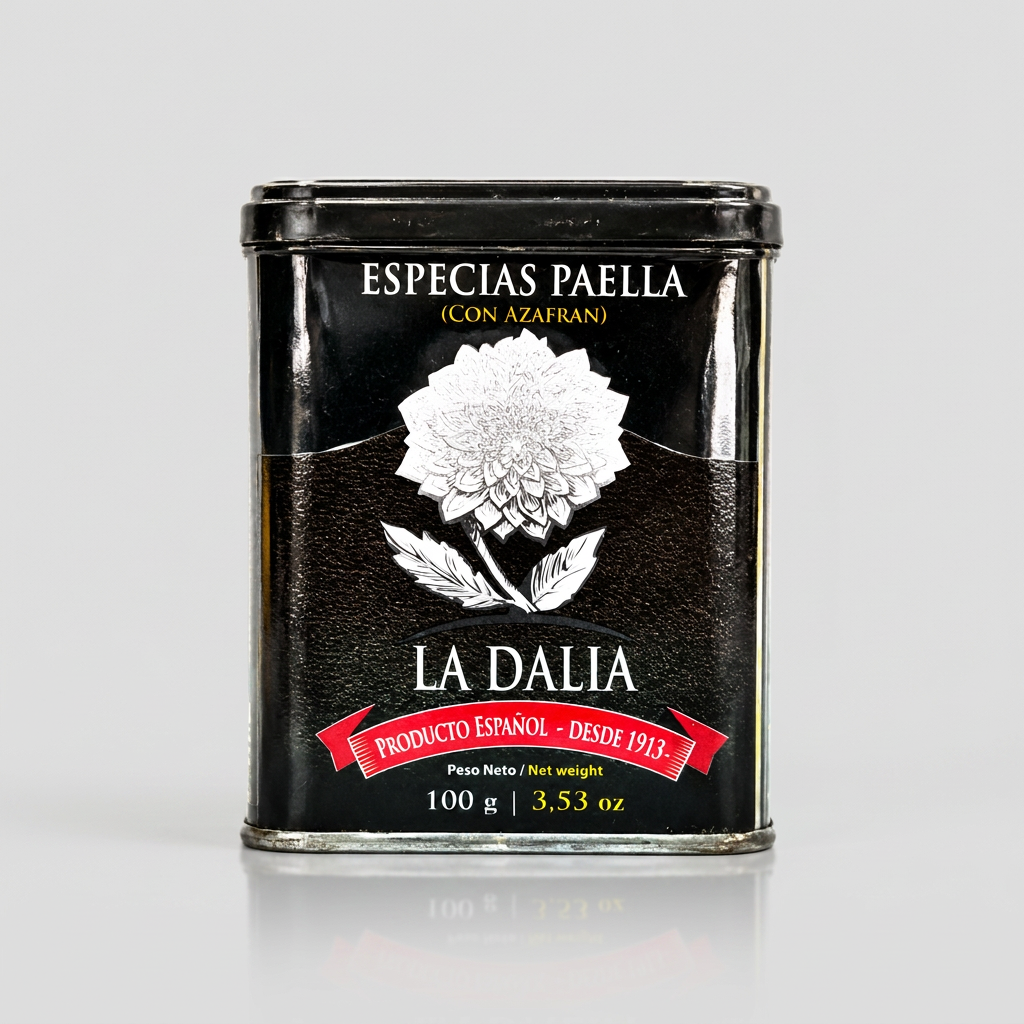 La Dalia Especias Paella with Saffron, 3.53 oz (100g)