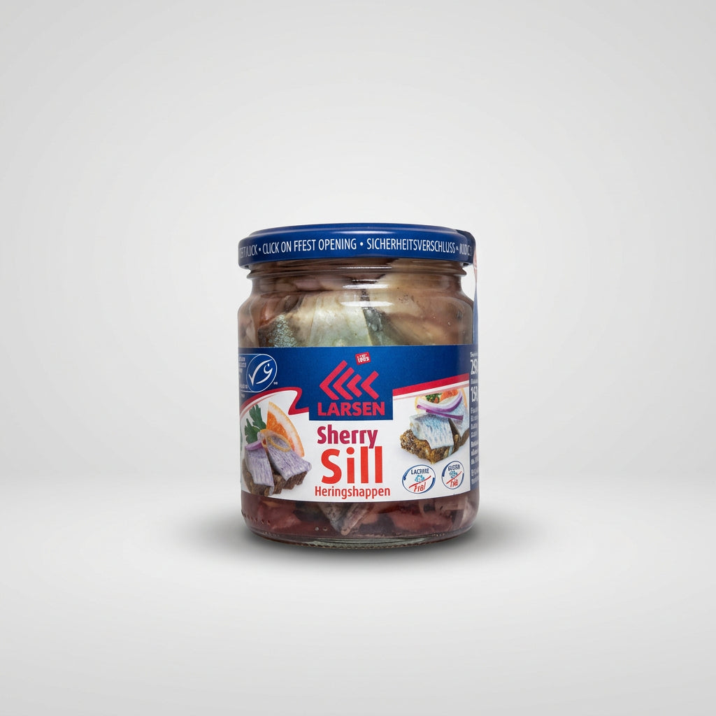 Larsen Sherry Sill Herring Bites in Sherry Marinade