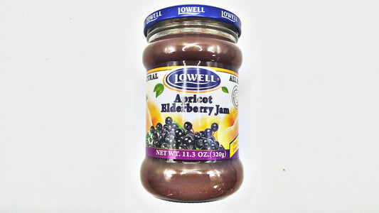 Lowell Apricot & Elderberry Jam β 320g