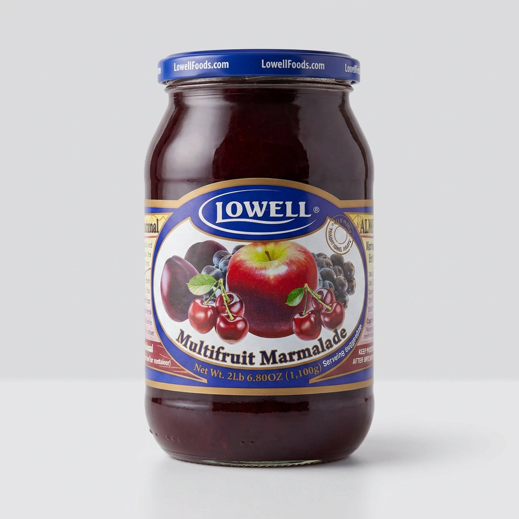 Lowell Multifruit Marmalade, 2 lb 6.8 oz (1,100g)