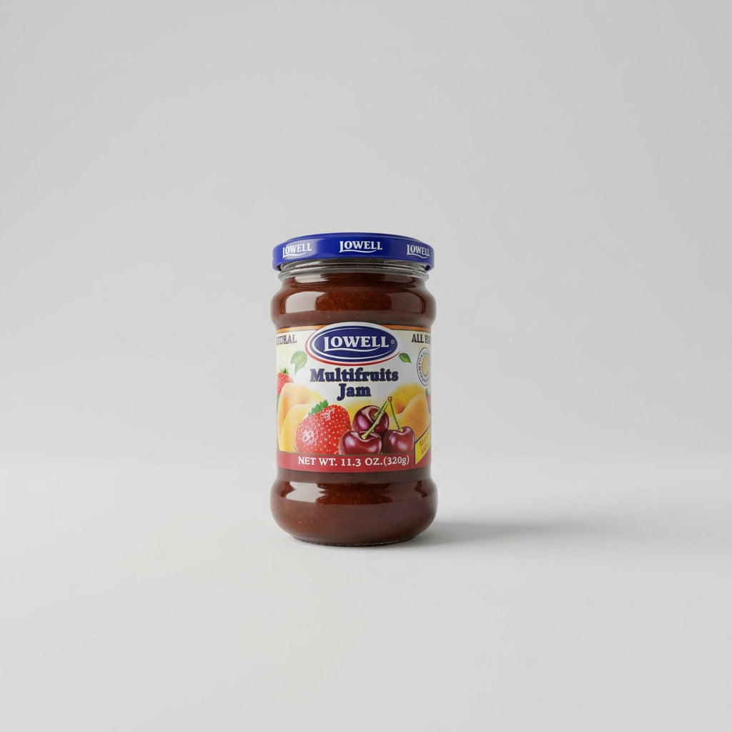 Lowell Multifruits Jam, 11.3 oz (320g)