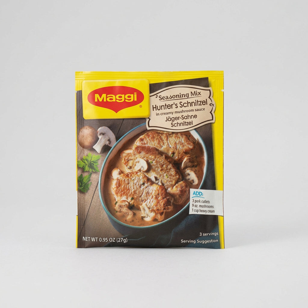 Maggi Hunter's Schnitzel Jäger-Sahne Seasoning Mix, 0.95 oz (30g)