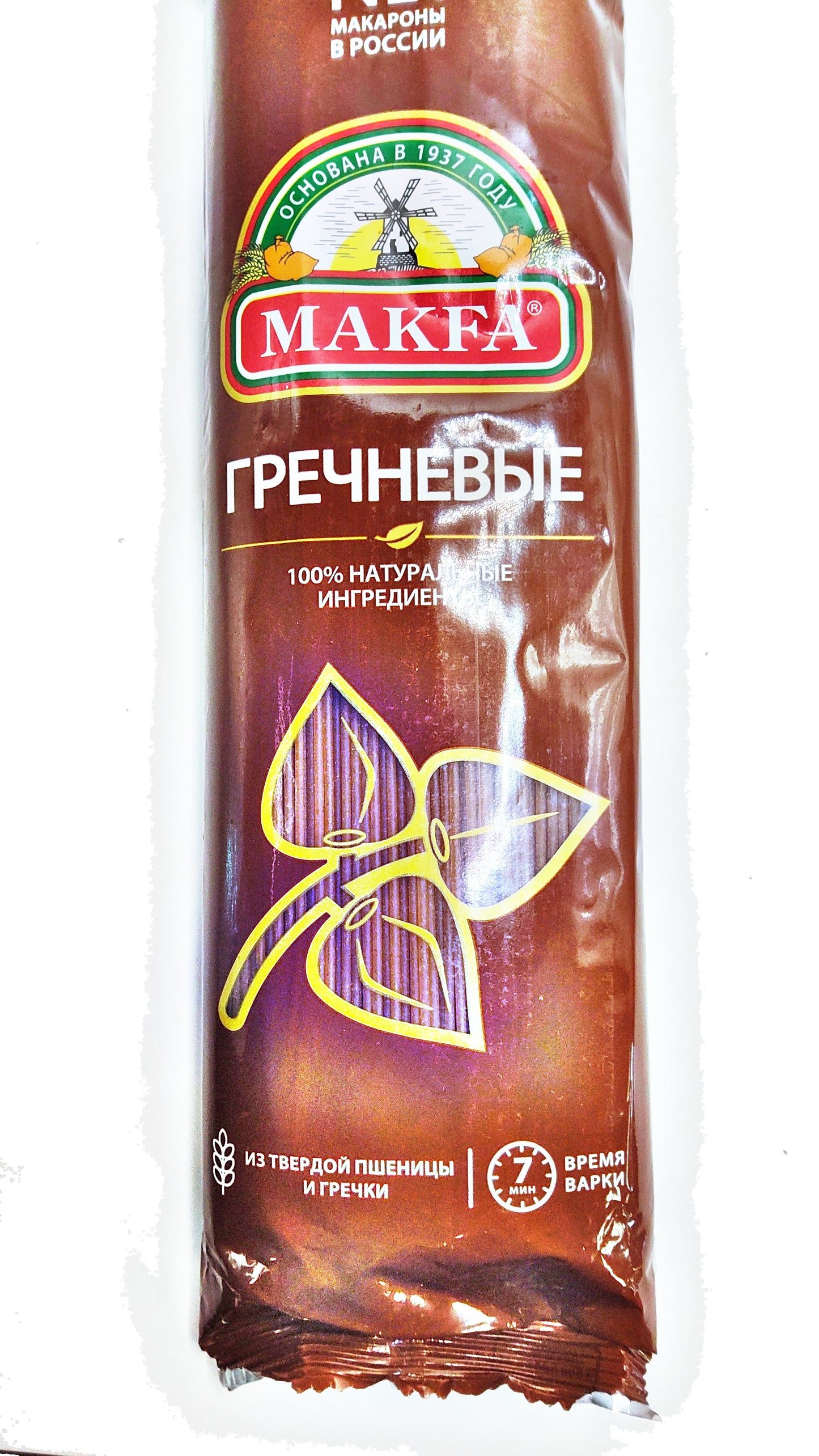 Makfa Buckwheat Pasta (Гречневые) – 100% Natural Ingredients